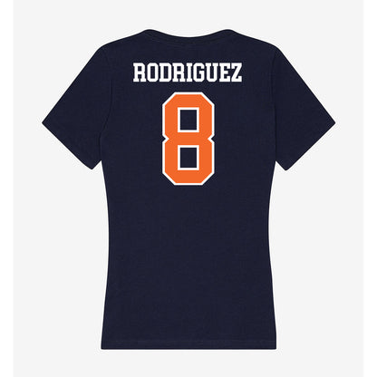 FPU - NCAA Baseball : Ruben Rodriguez - Classic Shersey Women's V-Neck T-Shirt-1