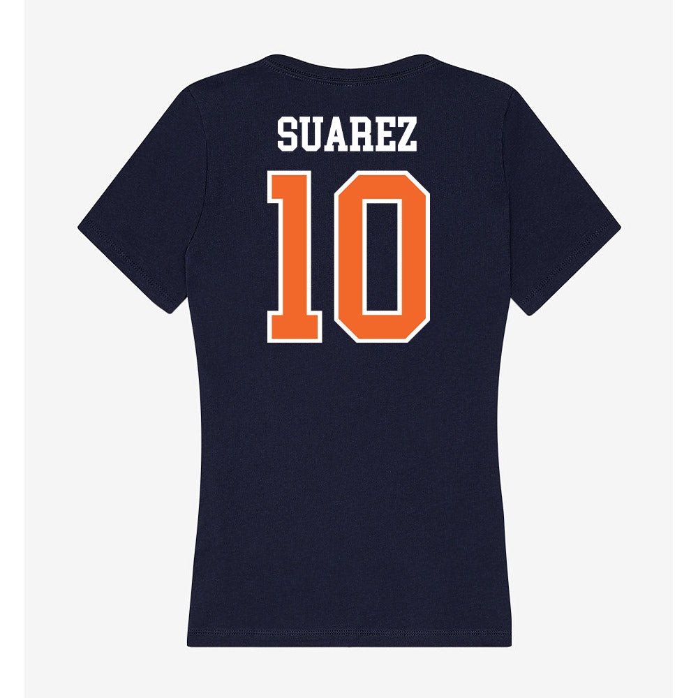 FPU - NCAA Women's Soccer : Celeste Suarez - Classic Shersey Women's V-Neck T-Shirt-1