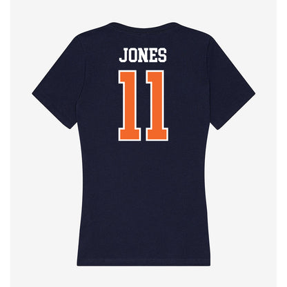FPU - NCAA Men's Basketball : Loukas Jones - Classic Shersey Women's V-Neck T-Shirt-1
