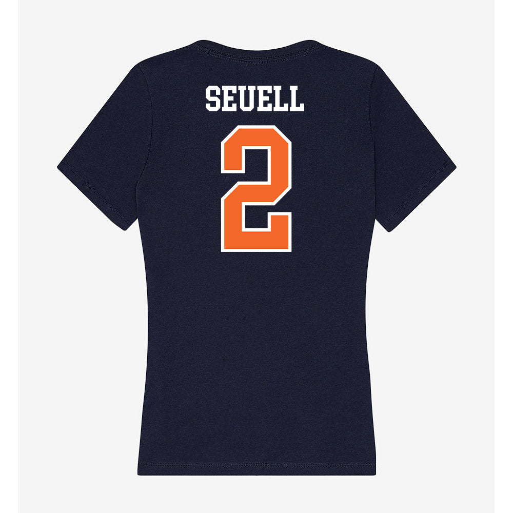 FPU - NCAA Women's Basketball : Aaliyah Seuell - Classic Shersey Women's V-Neck T-Shirt-1