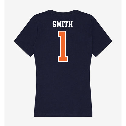 FPU - NCAA Baseball : Tejean Smith - Classic Shersey Women's V-Neck T-Shirt-1