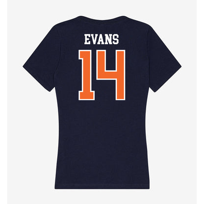 FPU - NCAA Women's Basketball : Sienna Evans - Classic Shersey Women's V-Neck T-Shirt-1