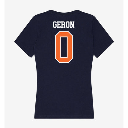 FPU - NCAA Men's Basketball : Jaden Geron - Classic Shersey Women's V-Neck T-Shirt-1