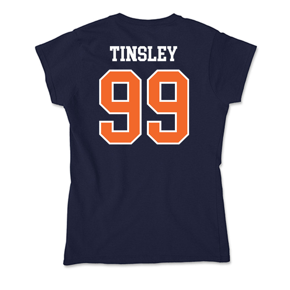 FPU - NCAA Baseball : Dustin Tinsley - Classic Shersey Soft Style Women’s T-Shirt-1