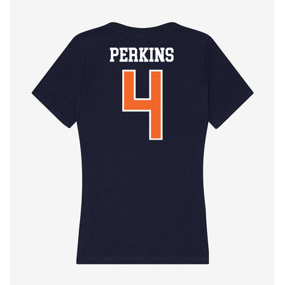 FPU - NCAA Baseball : Garrett Perkins - Classic Shersey Women's V-Neck T-Shirt-1