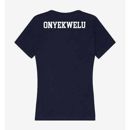 FPU - NCAA Women's Swimming & Diving : Katelyn Onyekwelu - Classic Shersey Women's V-Neck T-Shirt-1