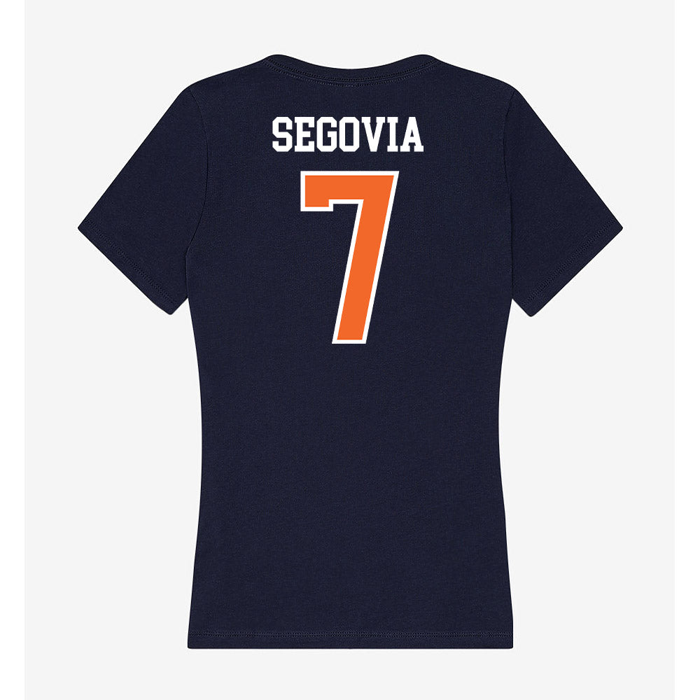 FPU - NCAA Men's Soccer : Giovanni Segovia - Classic Shersey Women's V-Neck T-Shirt-1