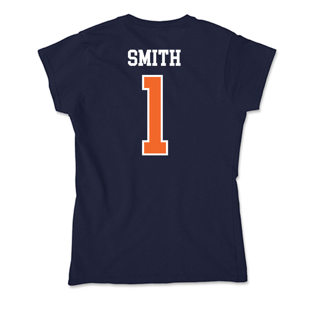 FPU - NCAA Baseball : Tejean Smith - Classic Shersey Soft Style Women’s T-Shirt-1