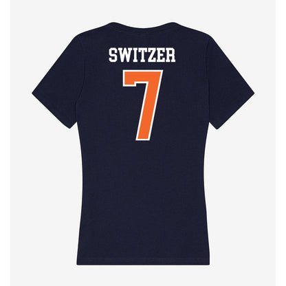 FPU - NCAA Men's Basketball : Liam Switzer - Classic Shersey Women's V-Neck T-Shirt-1