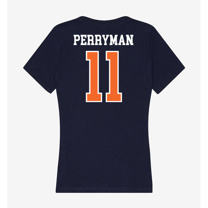 FPU - NCAA Women's Basketball : Alexa Perryman - Classic Shersey Women's V-Neck T-Shirt-1