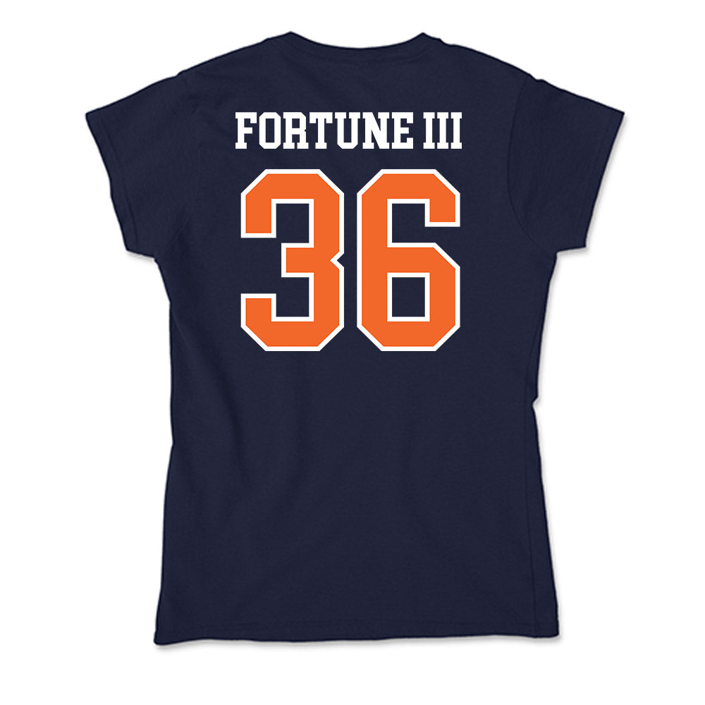 FPU - NCAA Men's Soccer : Allen Fortune III - Classic Shersey Soft Style Women’s T-Shirt-1