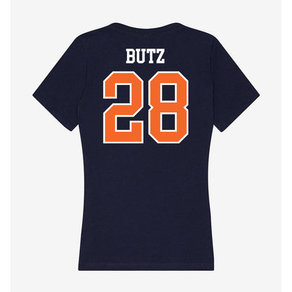 FPU - NCAA Women's Soccer : Alexis Butz - Classic Shersey Women's V-Neck T-Shirt-1