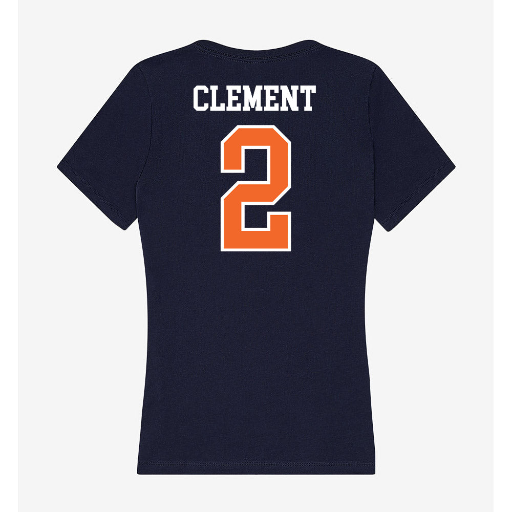 FPU - NCAA Baseball : Chris Clement - Classic Shersey Women's V-Neck T-Shirt-1