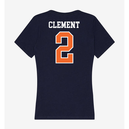 FPU - NCAA Baseball : Chris Clement - Classic Shersey Women's V-Neck T-Shirt-1