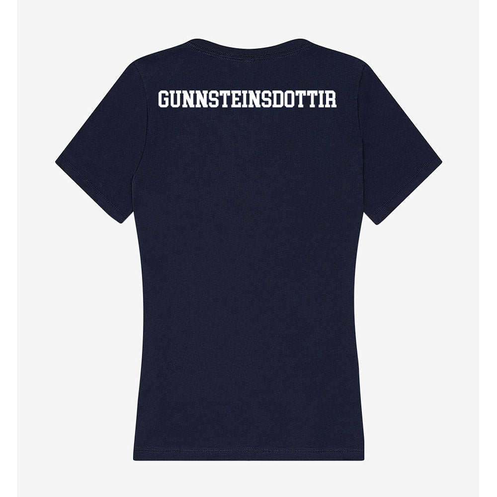 FPU - NCAA Women's Swimming & Diving : Anja Gunnsteinsdottir - Classic Shersey Women's V-Neck T-Shirt-1