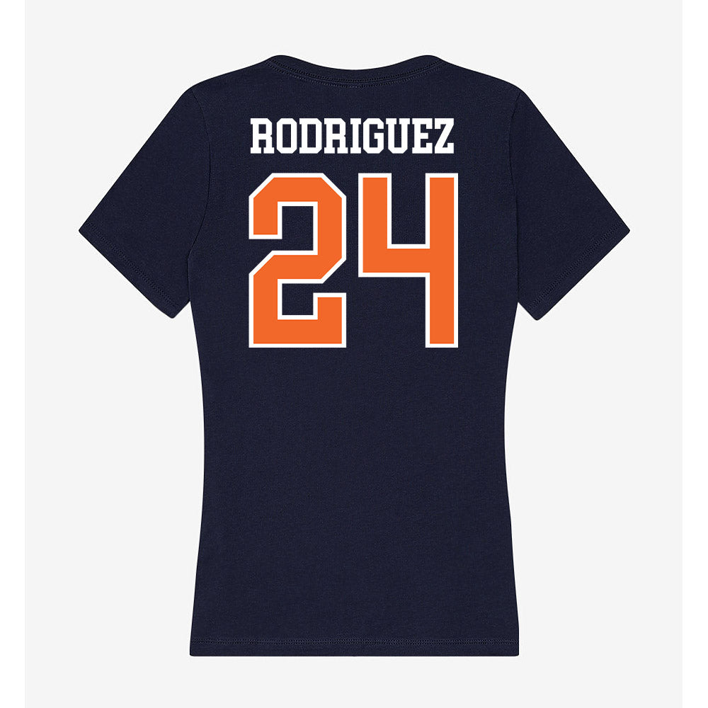 FPU - NCAA Men's Basketball : Silas Rodriguez - Classic Shersey Women's V-Neck T-Shirt-1