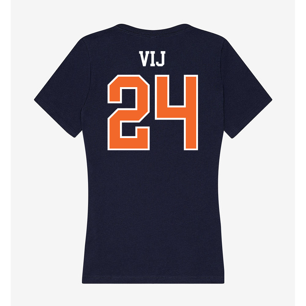FPU - NCAA Men's Soccer : Yash Vij - Classic Shersey Women's V-Neck T-Shirt-1