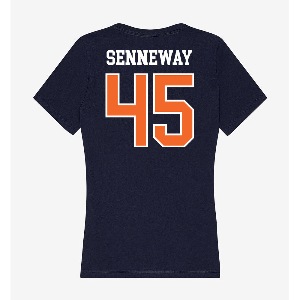 FPU - NCAA Baseball : Dylan Senneway - Classic Shersey Women's V-Neck T-Shirt-1