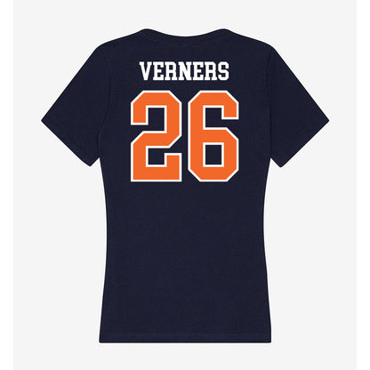 FPU - NCAA Baseball : Bodhi Verners - Classic Shersey Women's V-Neck T-Shirt-1