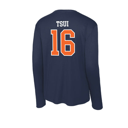 FPU - NCAA Baseball : Ethan Tsui - Classic Shersey Activewear Long Sleeve T-Shirt-1