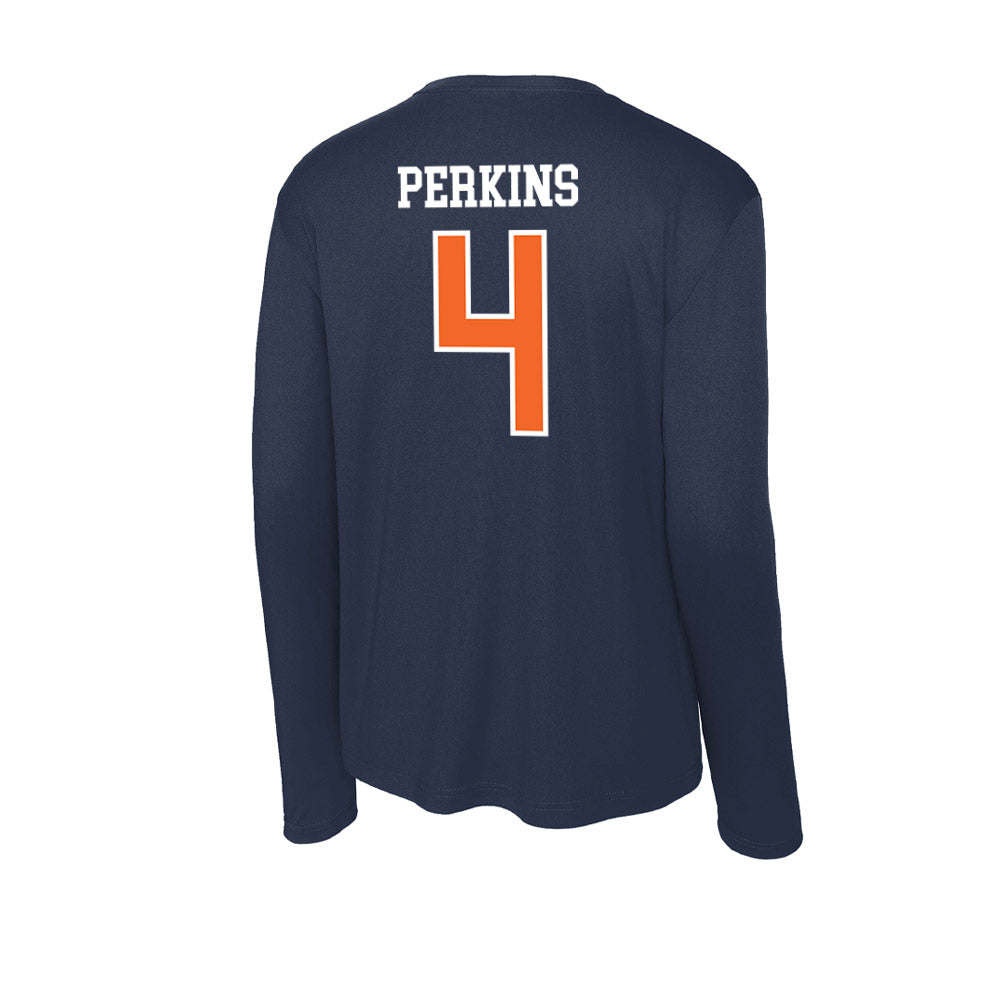 FPU - NCAA Baseball : Garrett Perkins - Classic Shersey Activewear Long Sleeve T-Shirt-1