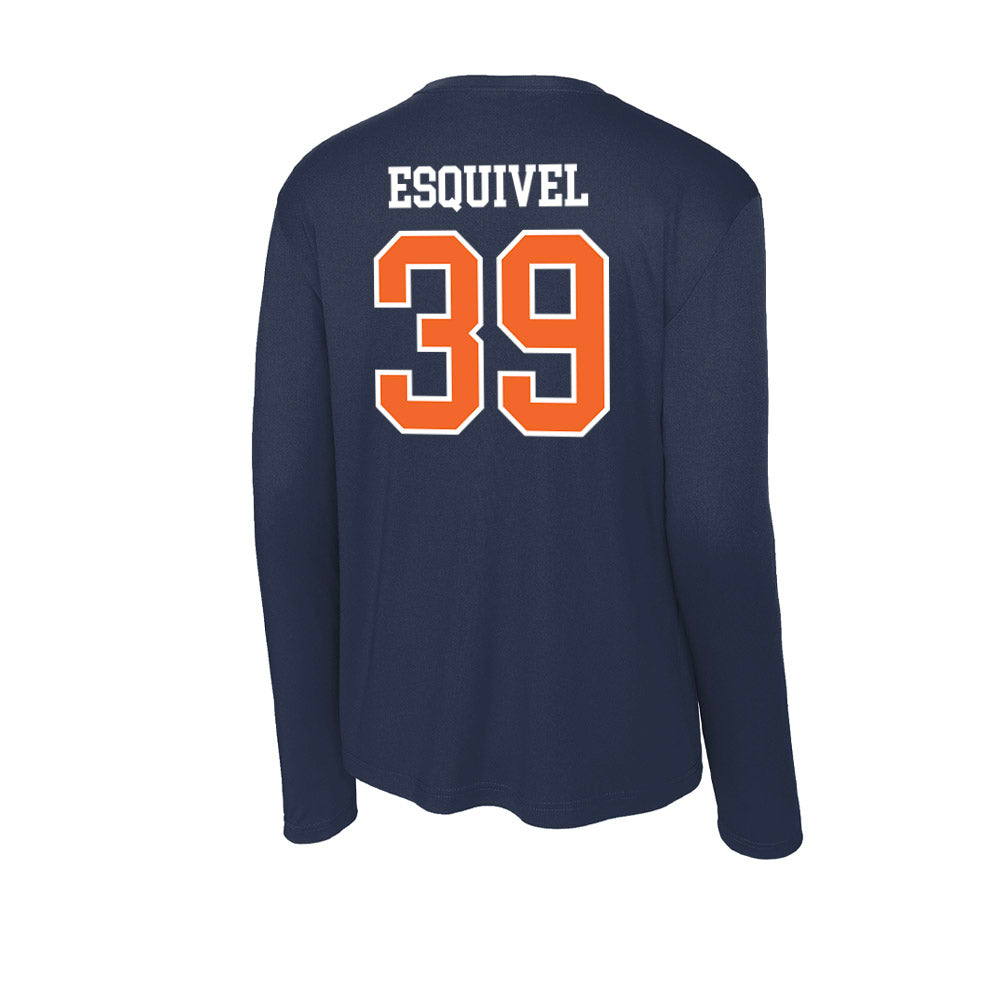 FPU - NCAA Baseball : Isaac Esquivel - Classic Shersey Activewear Long Sleeve T-Shirt-1