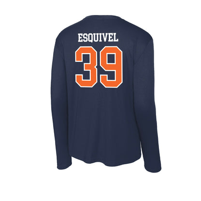 FPU - NCAA Baseball : Isaac Esquivel - Classic Shersey Activewear Long Sleeve T-Shirt-1
