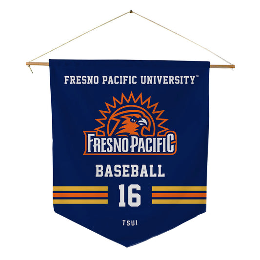 FPU - NCAA Baseball : Ethan Tsui - Pennant - 18" x 21"-0
