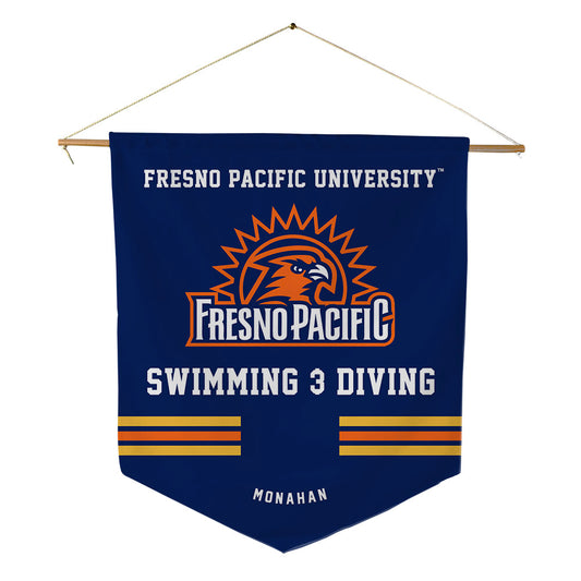 FPU - NCAA Women's Swimming & Diving : Mia Monahan - Pennant - 18" x 21"-0