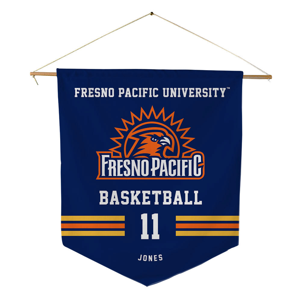 FPU - NCAA Men's Basketball : Loukas Jones - Pennant - 18" x 21"-0