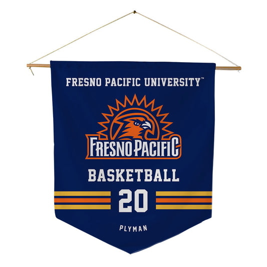 FPU - NCAA Men's Basketball : Aden Plyman - Pennant - 18" x 21"-0