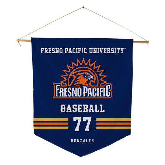 FPU - NCAA Baseball : Tyler Gonzales - Pennant - 18" x 21"-0