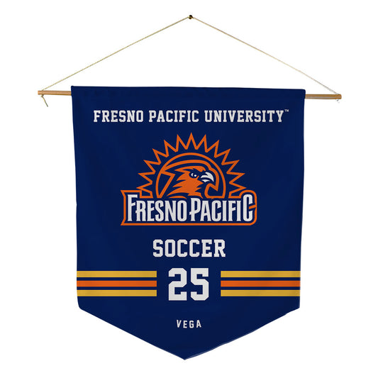 FPU - NCAA Men's Soccer : Edgar Vega - Pennant - 18" x 21"-0