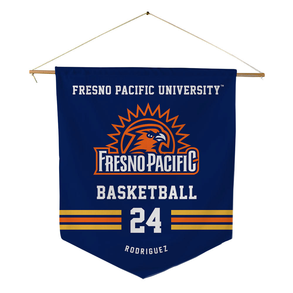 FPU - NCAA Men's Basketball : Silas Rodriguez - Pennant - 18" x 21"-0