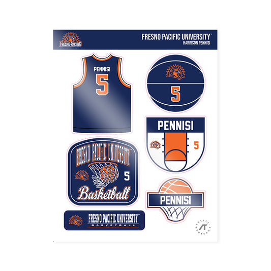 FPU - NCAA Men's Basketball : Harrison Pennisi - Sticker Sheet-0