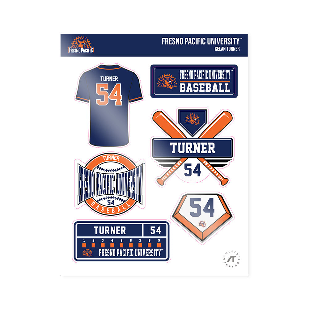FPU - NCAA Baseball : Kelan Turner - Sticker Sheet-0
