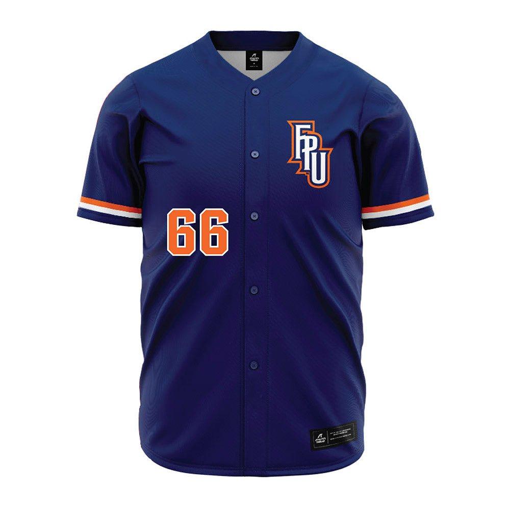 FPU - NCAA Baseball : Rogelio Torres - Blue Jersey-0