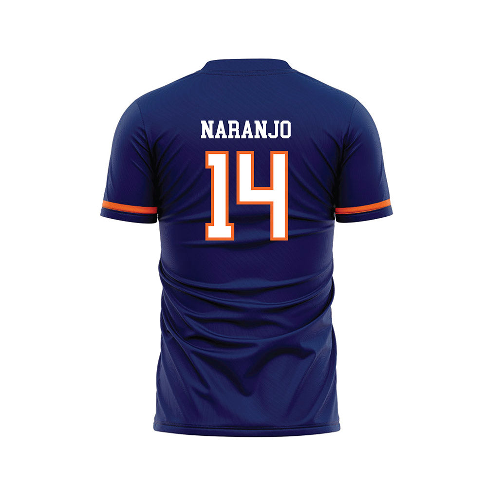 FPU - NCAA Men's Soccer : Noah Naranjo - Blue Soccer Jersey-1