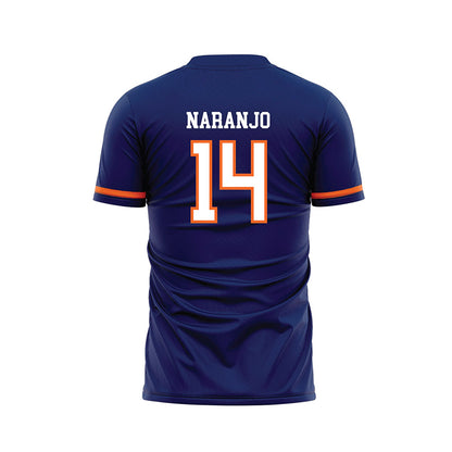 FPU - NCAA Men's Soccer : Noah Naranjo - Blue Soccer Jersey-1