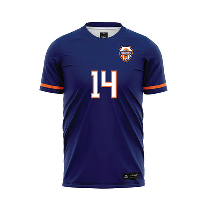 FPU - NCAA Men's Soccer : Noah Naranjo - Blue Soccer Jersey-0