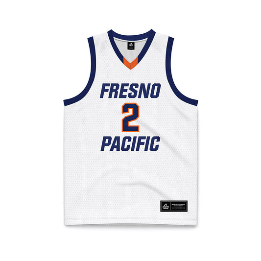 FPU - NCAA Women's Basketball : Kyah Bartlett - White Basketball Jersey-0