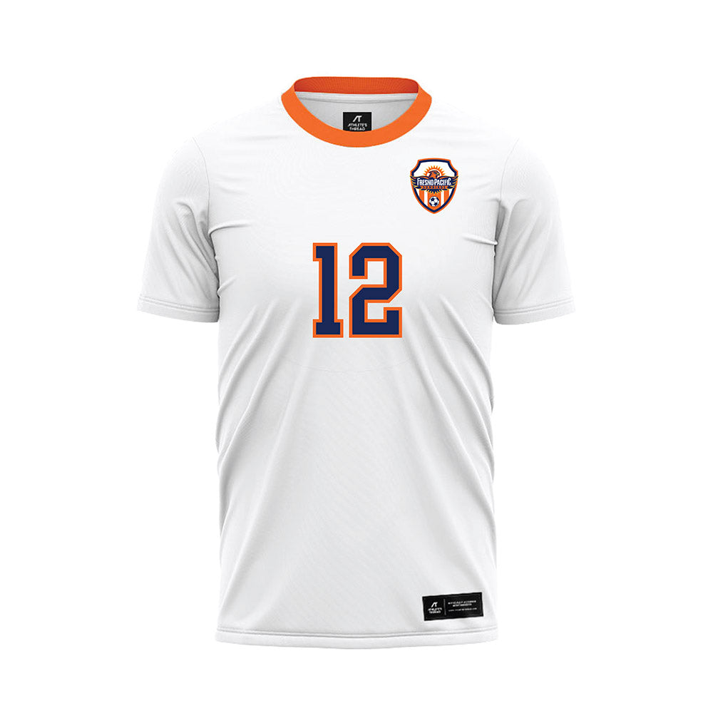 FPU - NCAA Women's Soccer : Krysta Casas - White Soccer Jersey-0