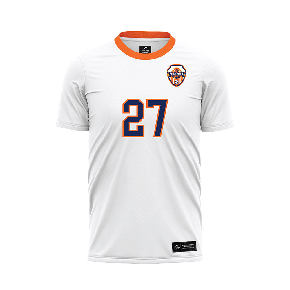 FPU - NCAA Women's Soccer : Bailey Roberson - White Soccer Jersey-0