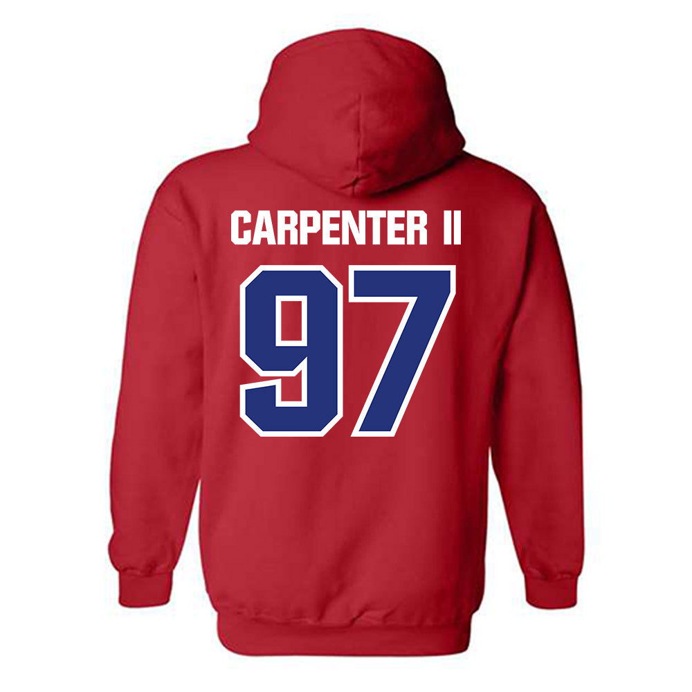 TN State - NCAA Football : Terence Carpenter II - Classic Shersey Hooded Sweatshirt-2