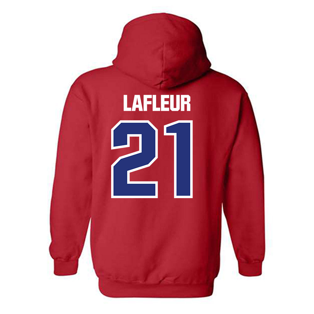 TN State - NCAA Men's Basketball : Jean Yvens Lafleur - Classic Shersey Hooded Sweatshirt-3