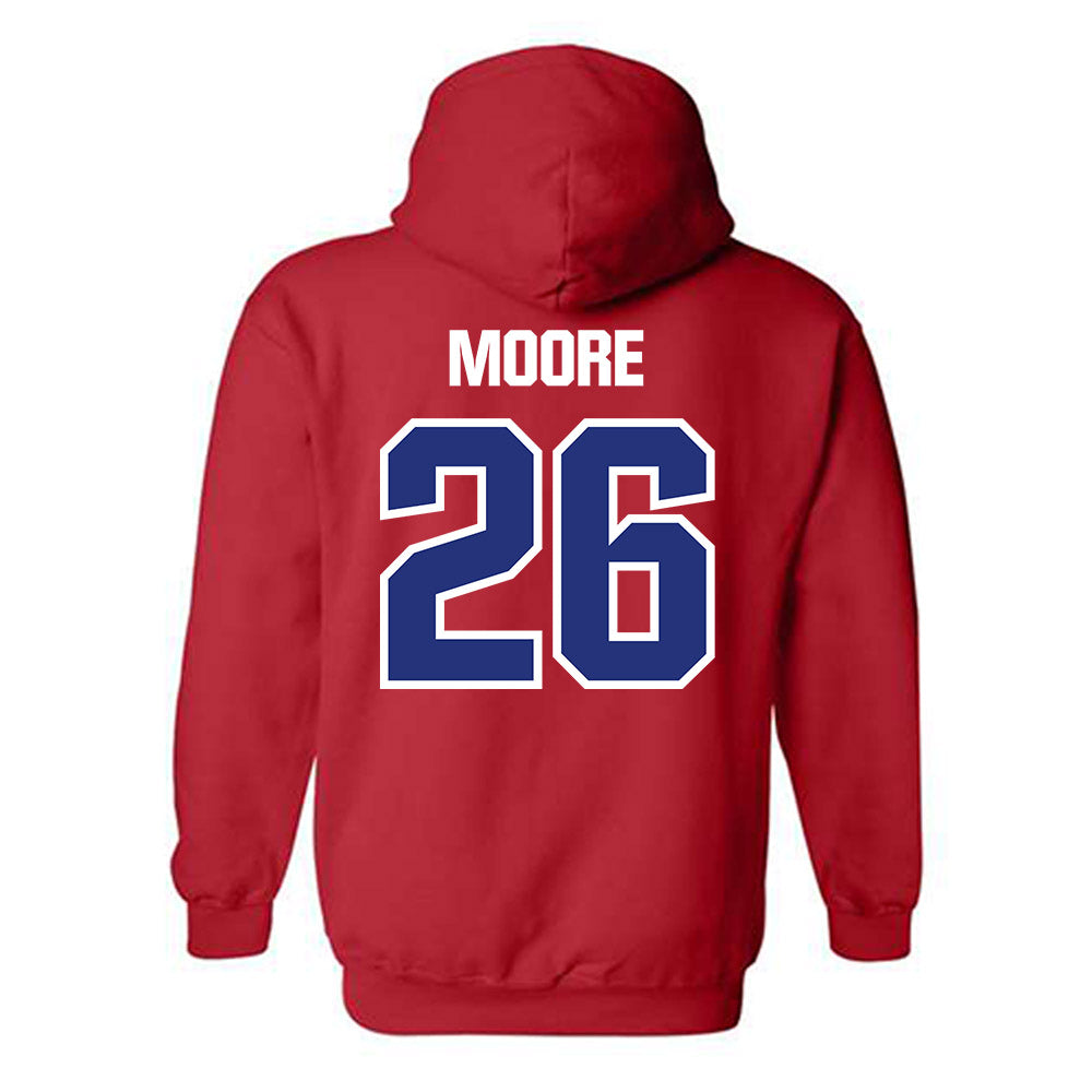 TN State - NCAA Football : Johnothan Moore - Classic Shersey Hooded Sweatshirt-3