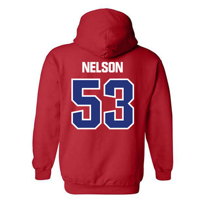 TN State - NCAA Football : Steven Nelson - Classic Shersey Hooded Sweatshirt-1