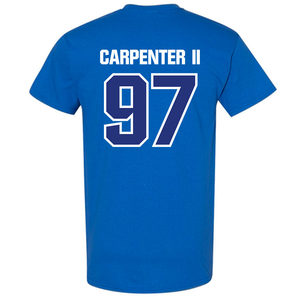 TN State - NCAA Football : Terence Carpenter II - Classic Shersey T-Shirt-2