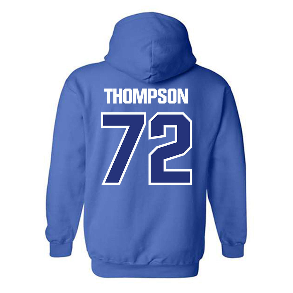 TN State - NCAA Football : Donovan Thompson - Classic Shersey Hooded Sweatshirt-1