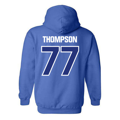 TN State - NCAA Football : Donovan Thompson - Classic Shersey Hooded Sweatshirt-1